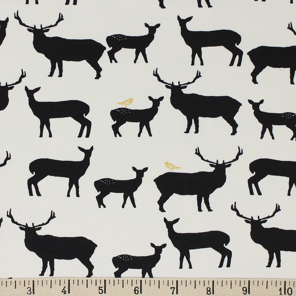 ELK FAM in BLACK/METALLIC KNIT