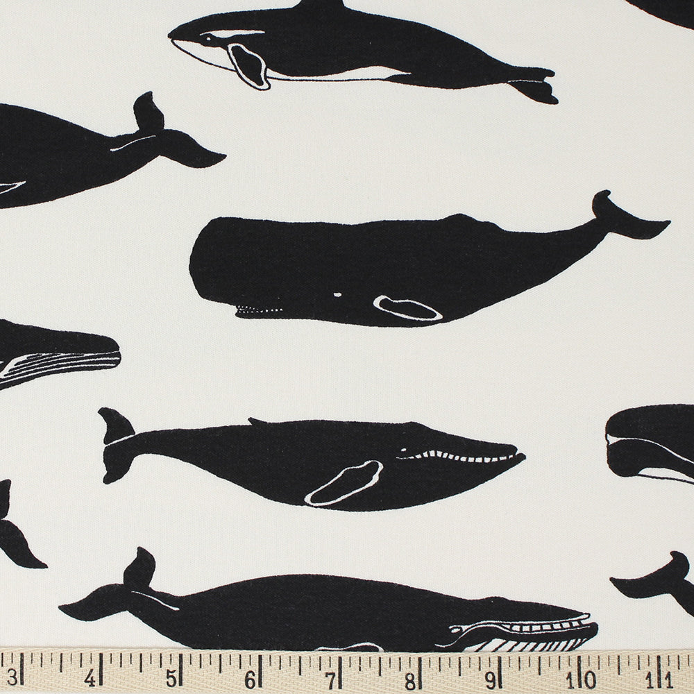 WHALE POD in CREAM KNIT