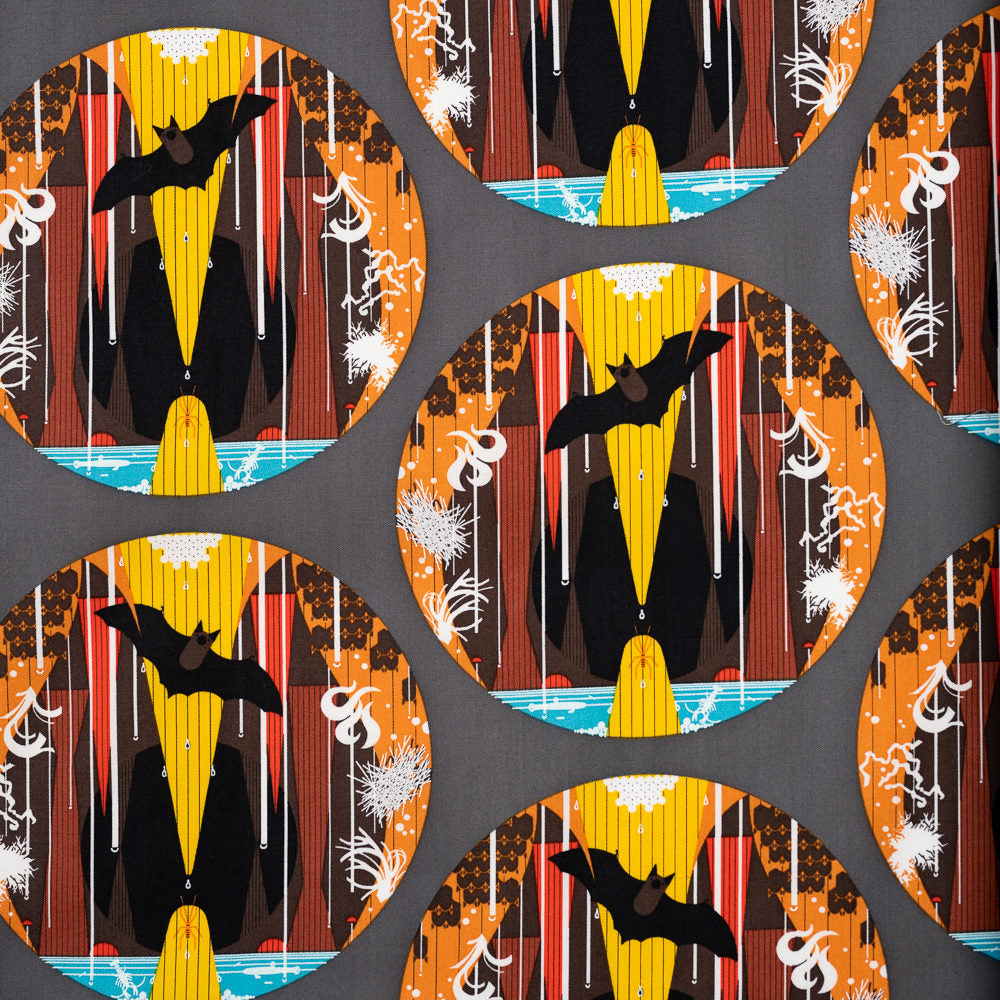 Bat Cave Poplin
