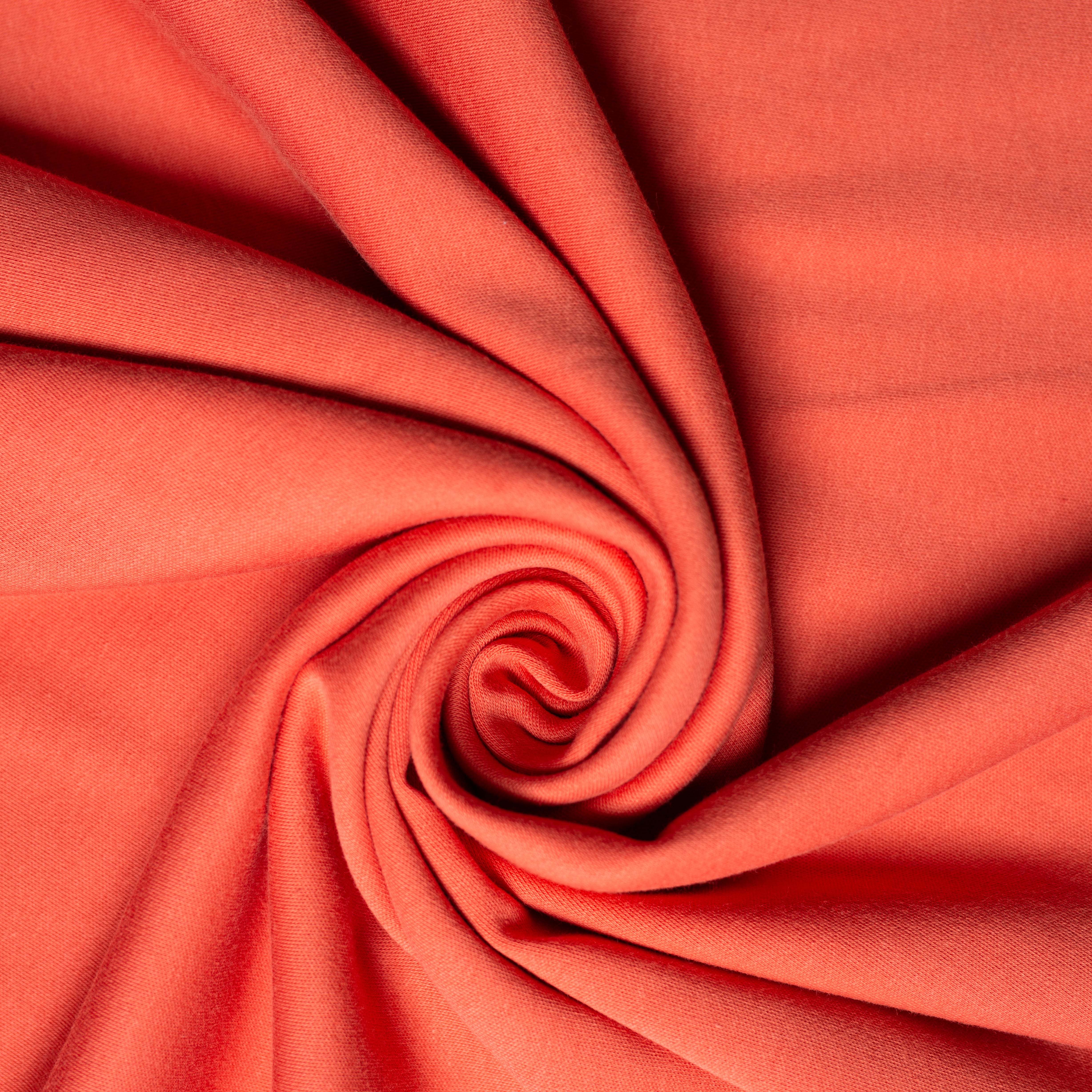 Persimmon Solid Interlock Knit