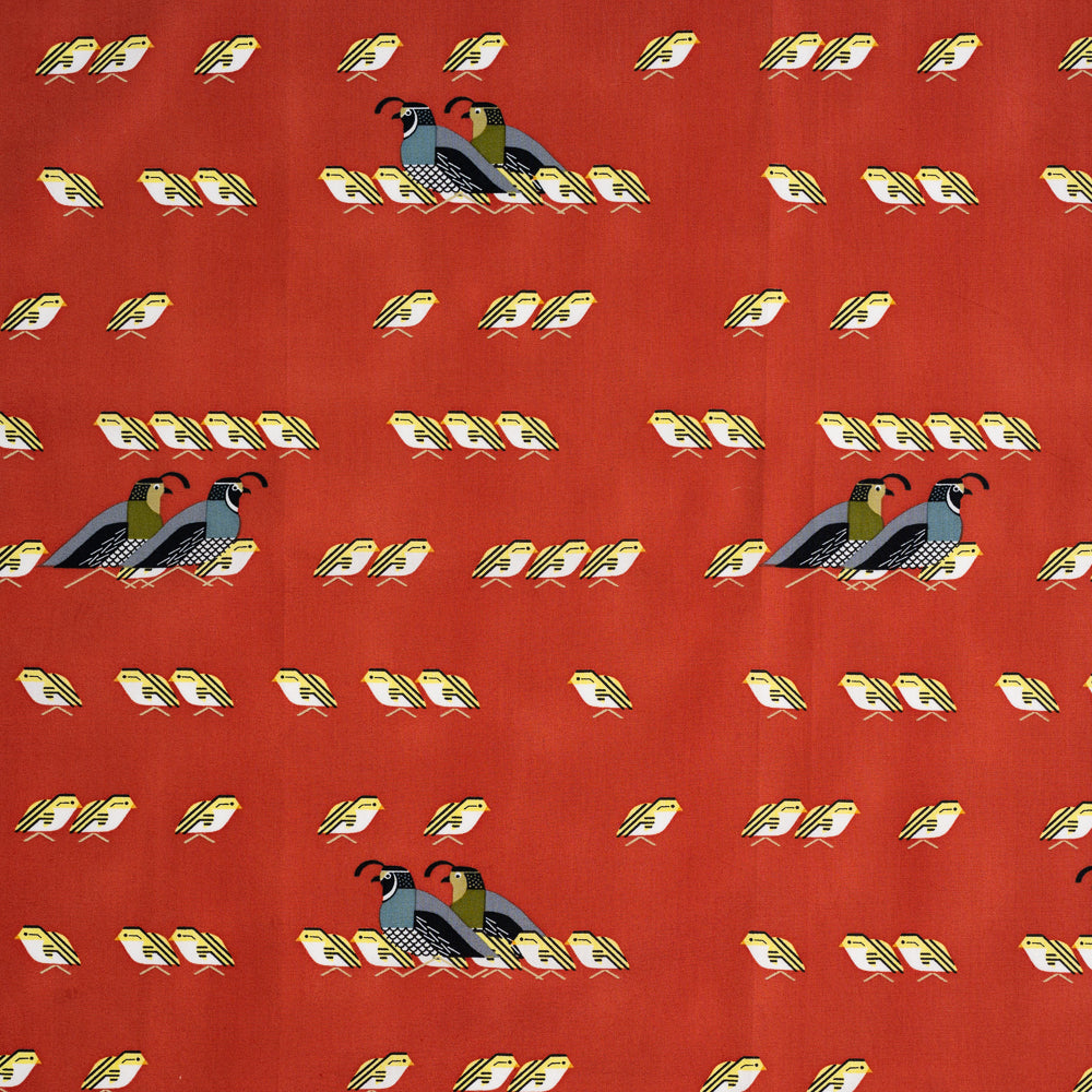 California Quail Poplin