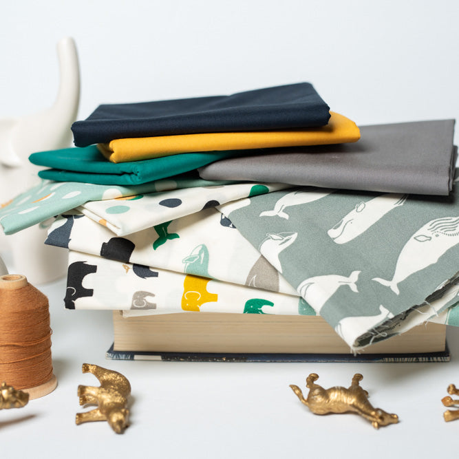 Tonoshi Boy Fat Quarter Bundle, 9 Total
