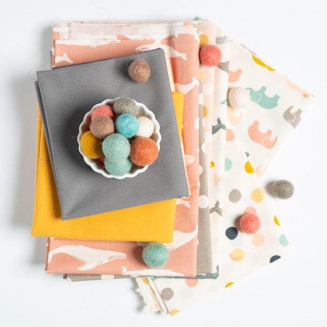 Tonoshi Girl Fat Quarter Bundle, 9 Total