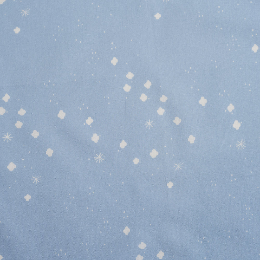 Cloudy Powder Poplin