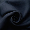 Black Solid Linen