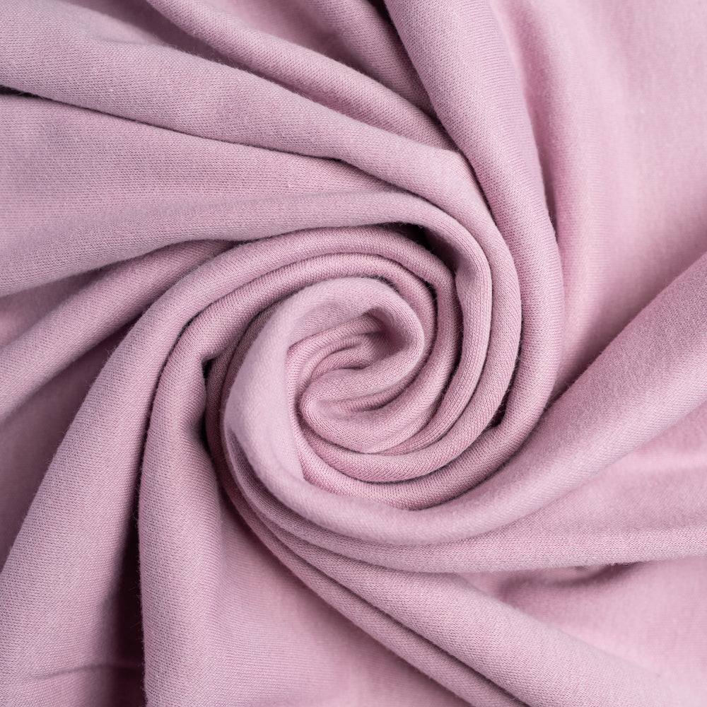 Lavender Solid Interlock Knit