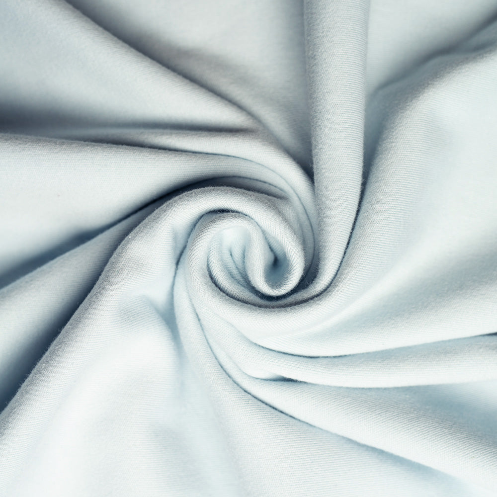 Pale Sky Solid Interlock Knit