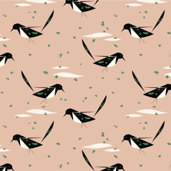 BLACK BILLED MAGPIE KNIT