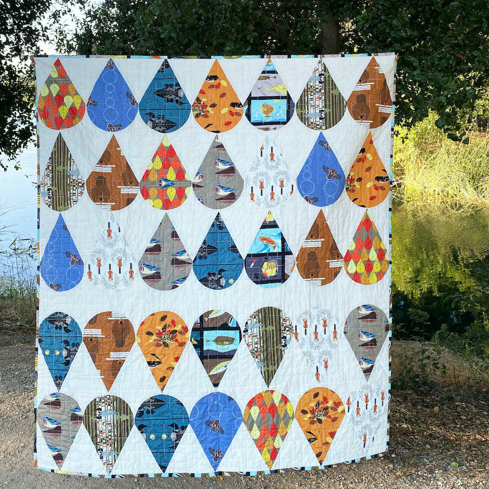 Octoberama Leaf Block {FREE} Pattern