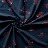 Red Butterfly Black LAWN