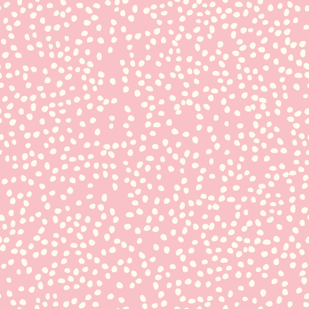 Firefly Dots Pink Poplin