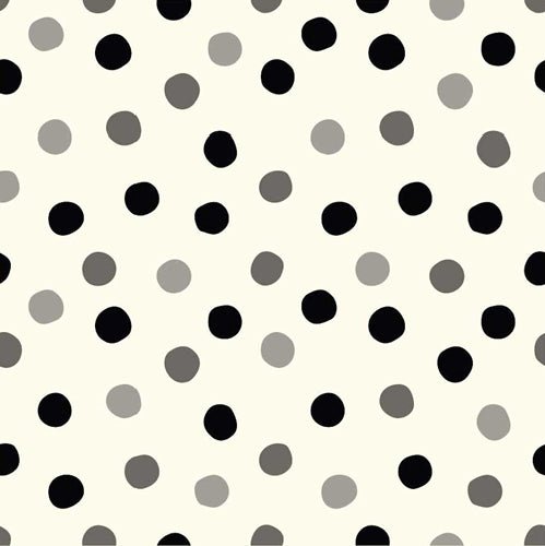 POP DOTS GREY SCALE