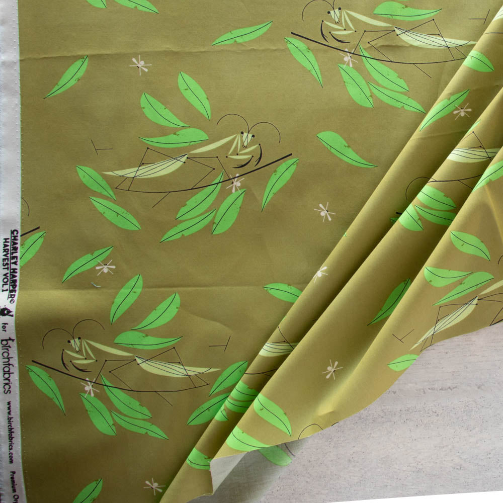 Praying Mantis Poplin