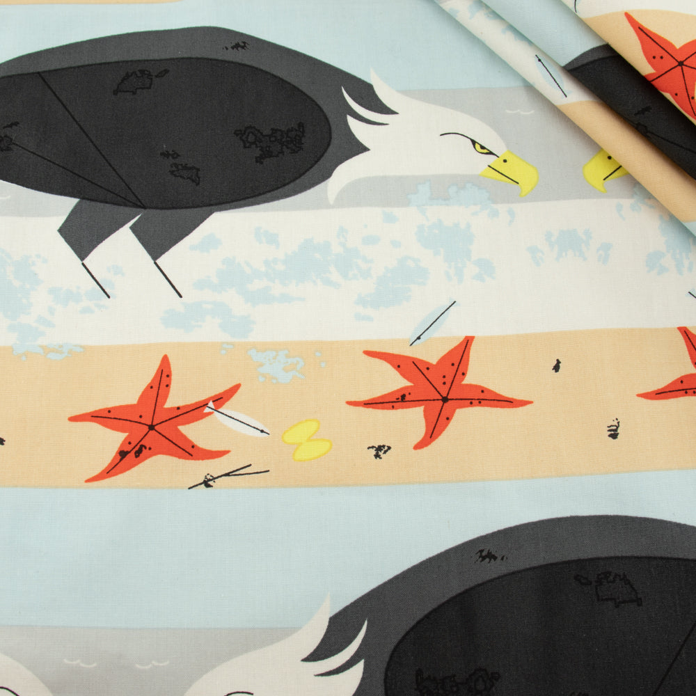 Coastal Eagle Poplin