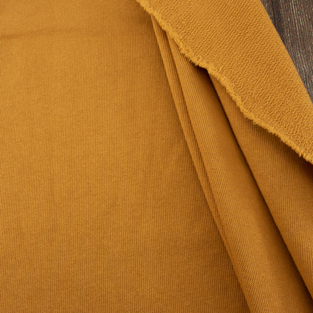 Butterscotch Solid French Terry