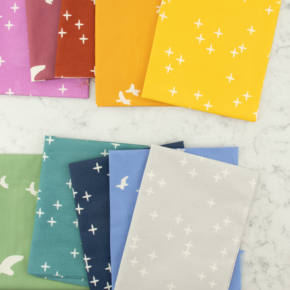 Birch Basics 2021 Reboot Fat Quarter Bundle, 10 Total