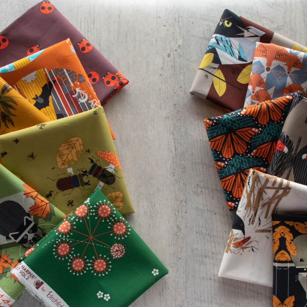 Charley Harper Harvest Vol. 2 Case Pack. 15yd Bolts