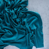 Teal Solid Interlock Knit