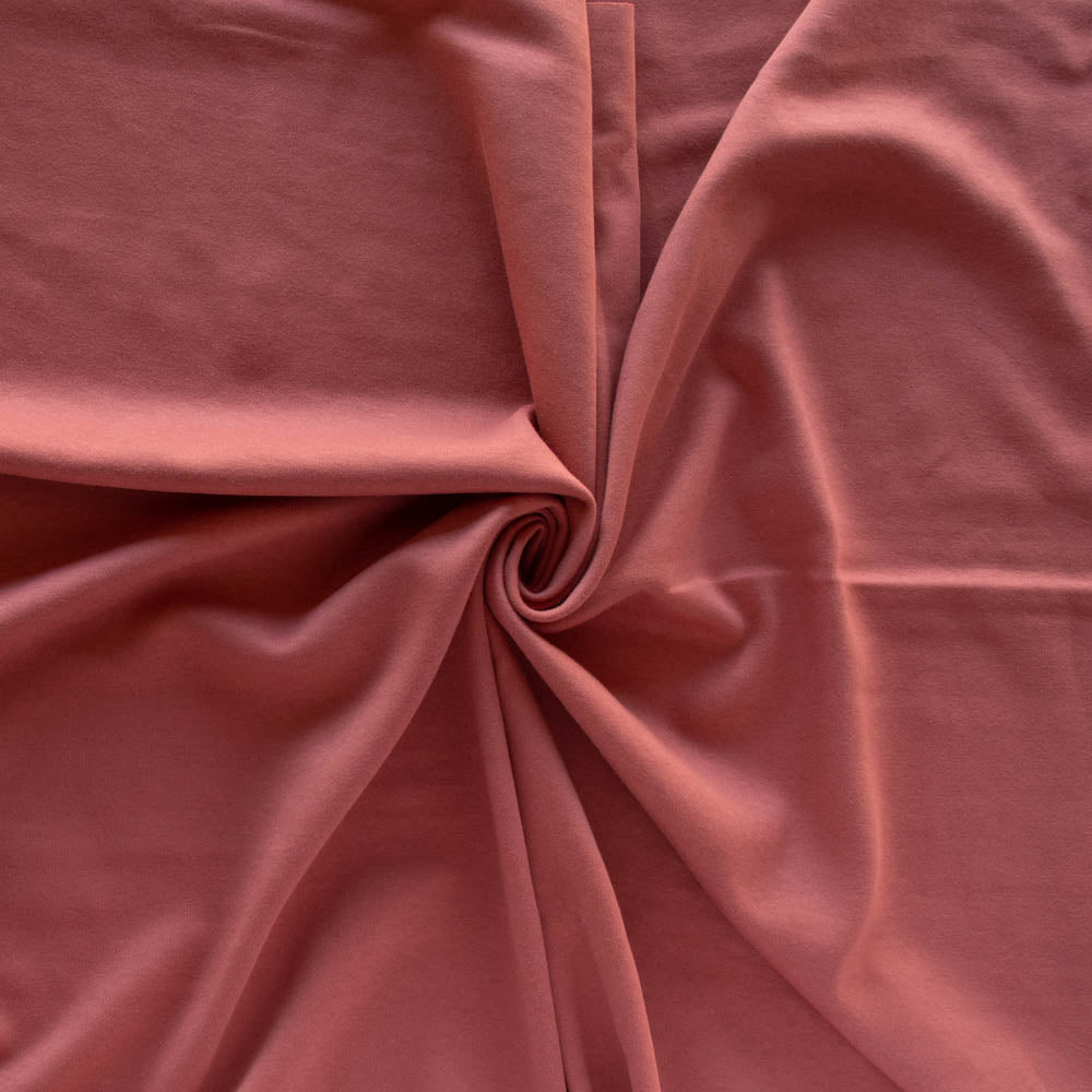 Rosebud Solid Interlock Knit