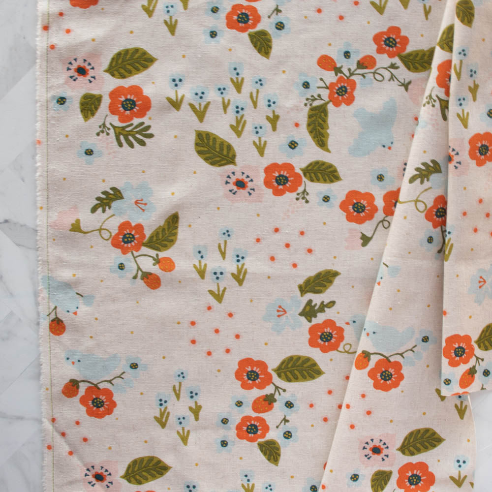 Feathered Friends Natural Linen/Cotton