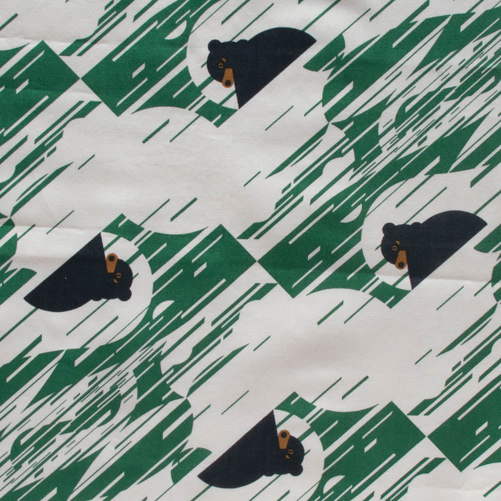 Black Bears Poplin