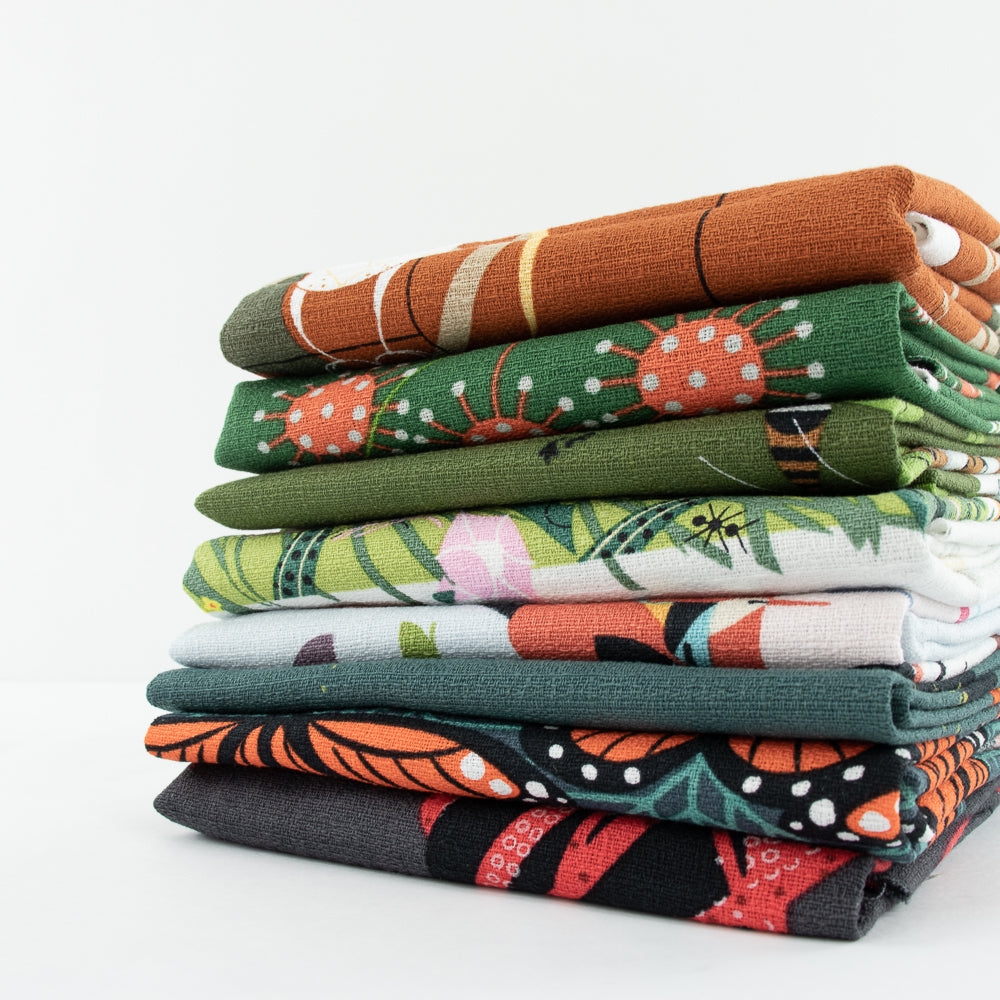 Charley Harper Barkcloth 2021 Fat Quarter Bundle, 8 Total