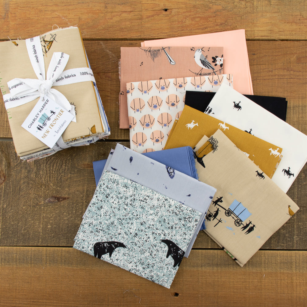 New Frontier Fat Quarter Bundle, 10 Total