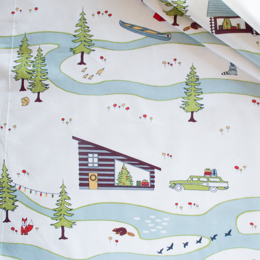 Camp Holiday Main Poplin