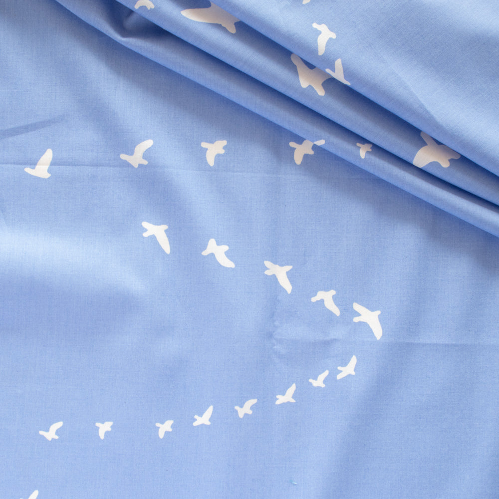 Flight Cornflower Poplin