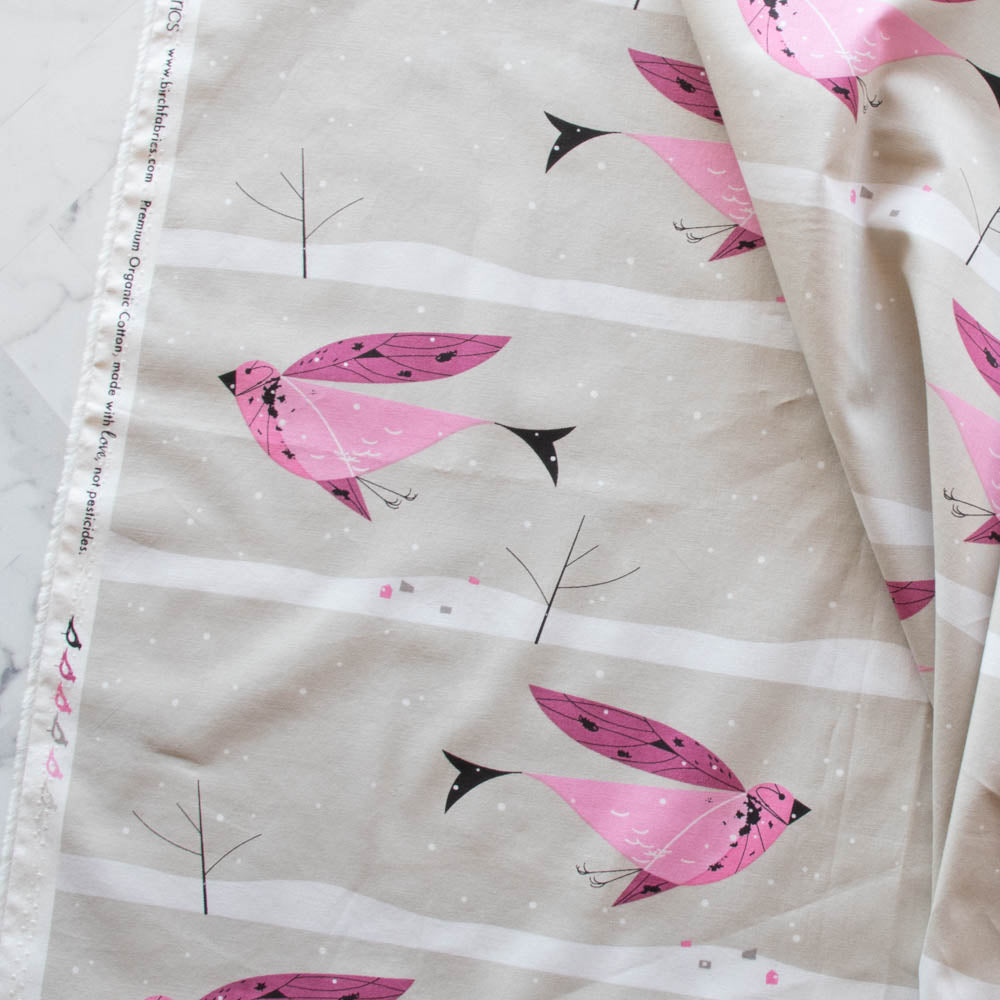 Purple Finch Poplin