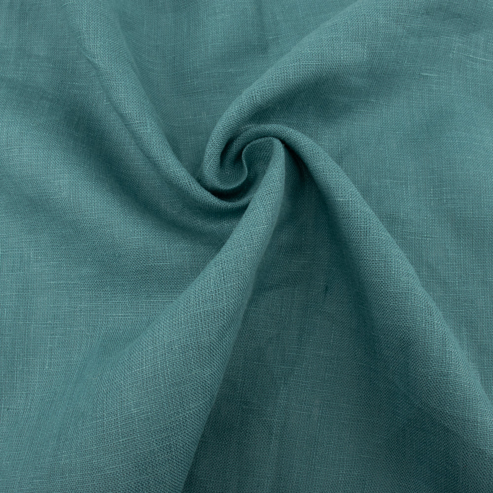 Pacific Blue Solid Linen