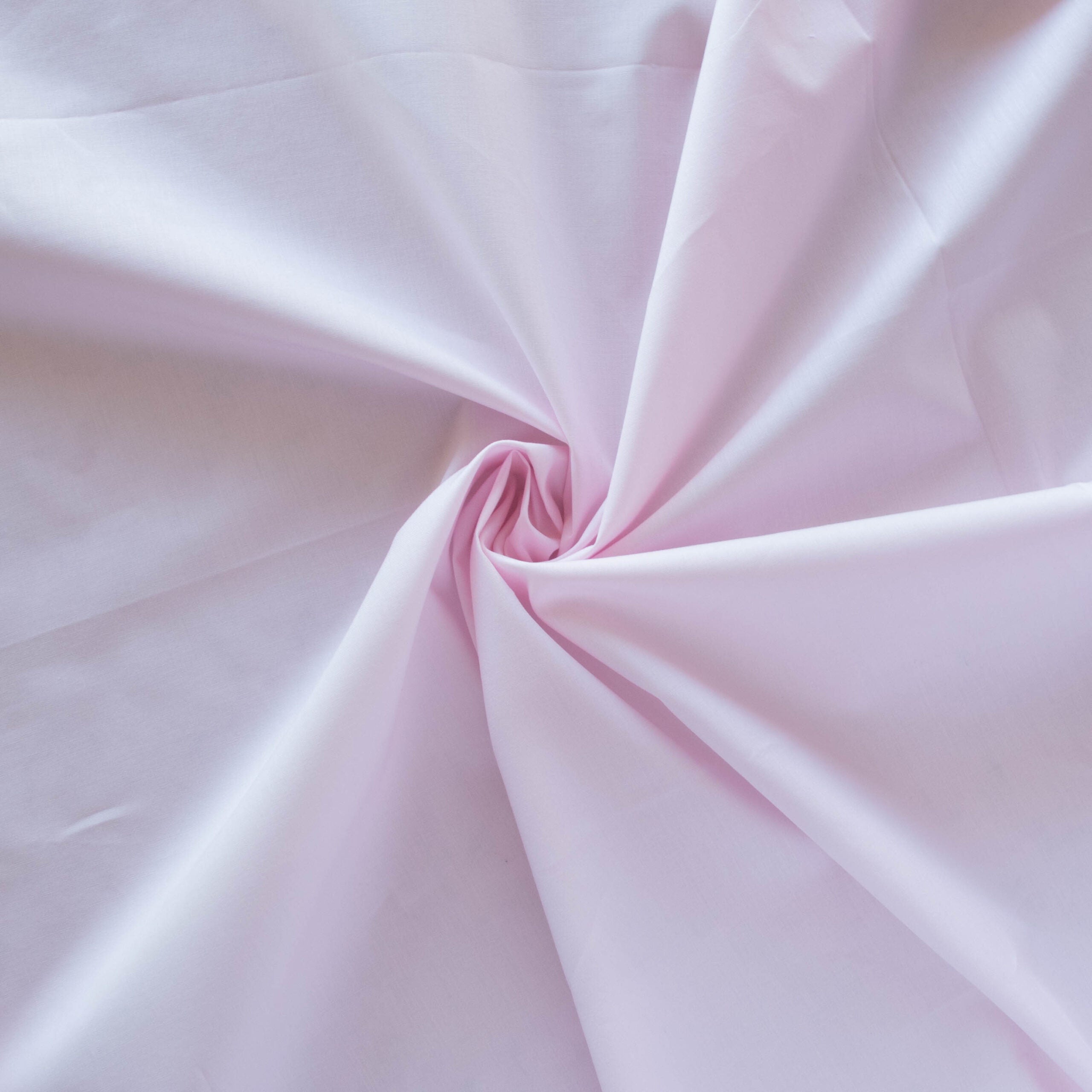 Ice Pink Solid Poplin