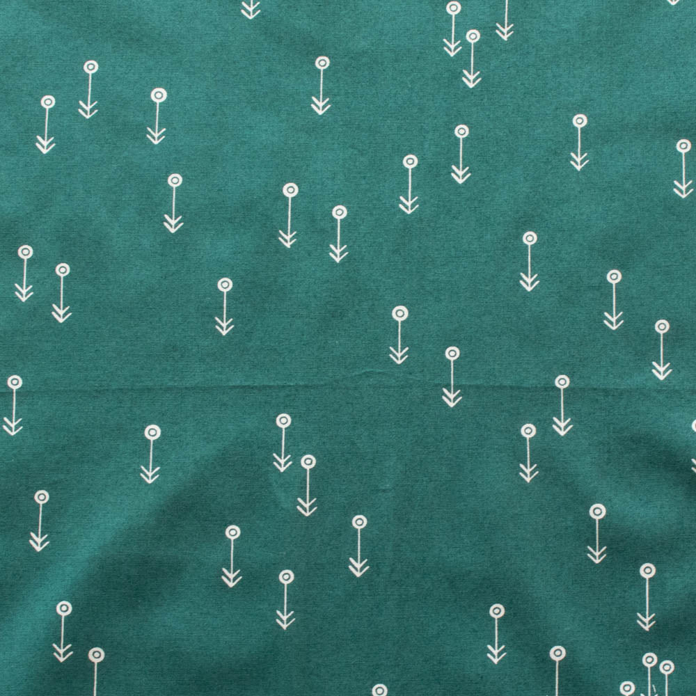 Desert Flowers Forest Poplin