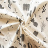 Desert Silhouettes Cream Poplin