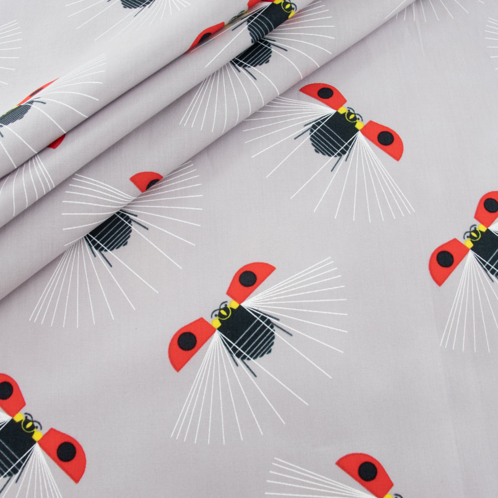 Ladybug Flight Poplin
