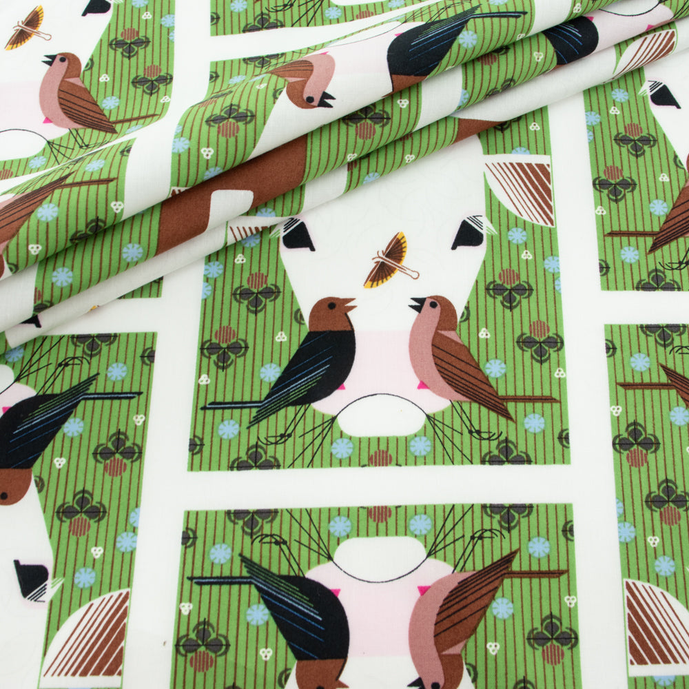 Feathered Freeloader Poplin