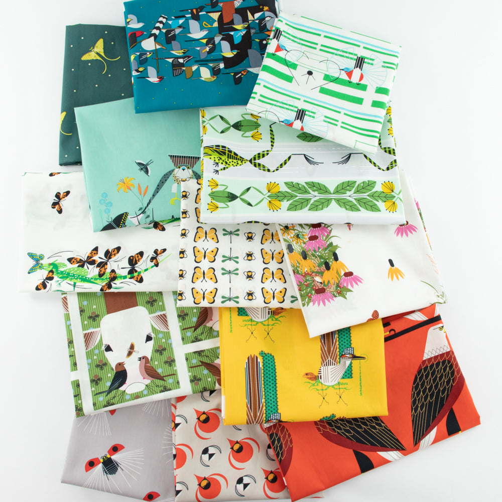 Charley Harper Summer Vol. 2 Fat Quarter Bundle, 13 Total