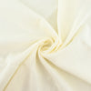 Cream Solid Double Gauze
