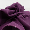 Dark Plum Solid Double Gauze