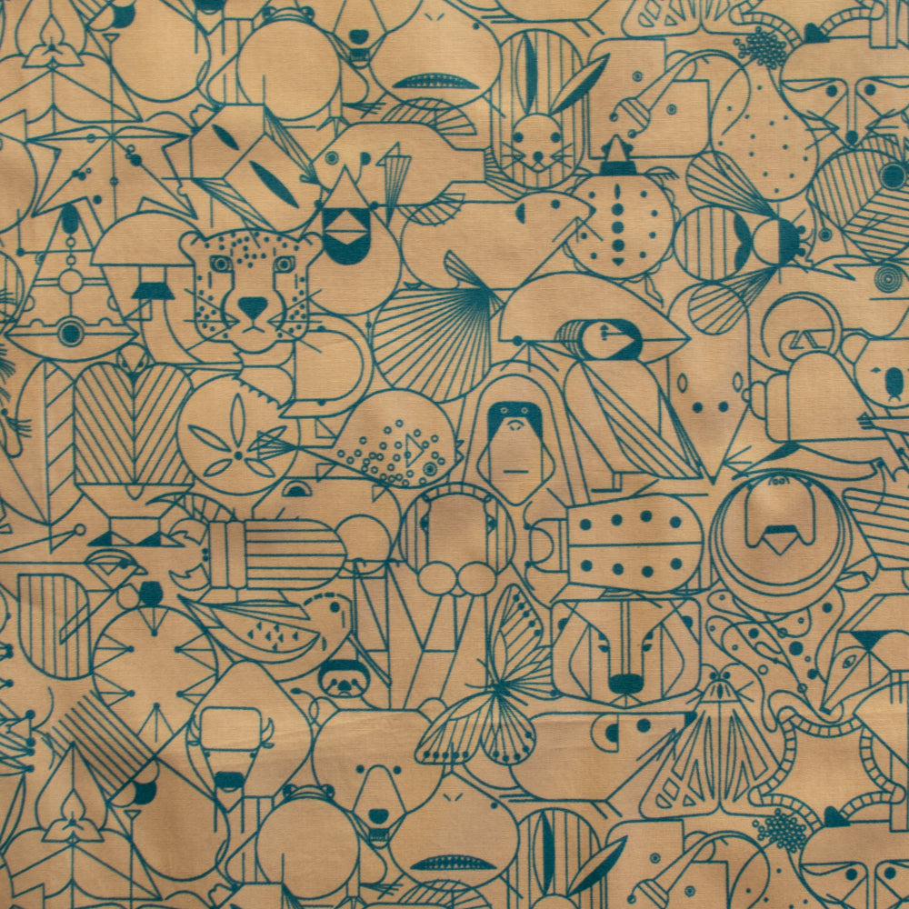 End Papers Maple Candy Poplin