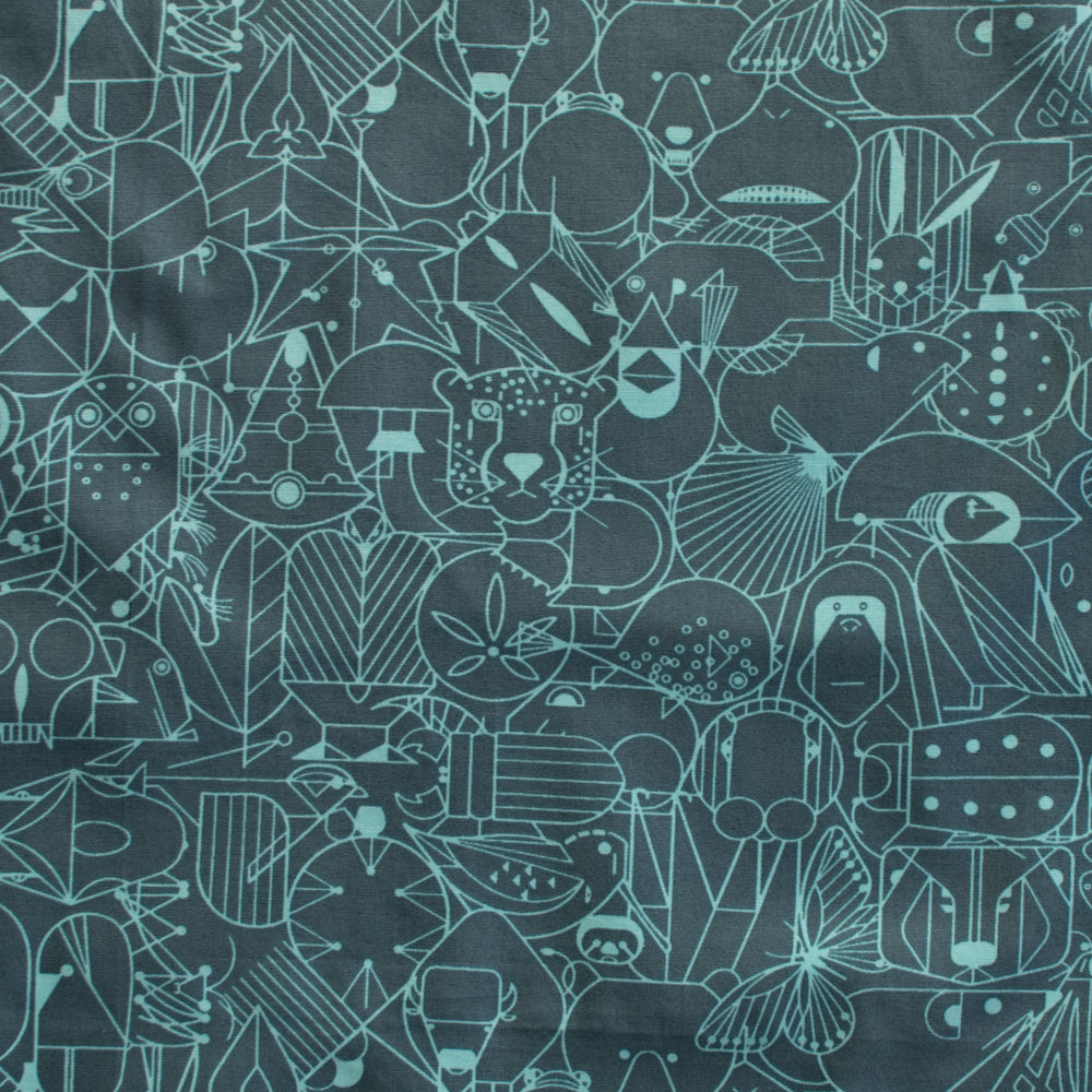End Papers Wintergreen Poplin