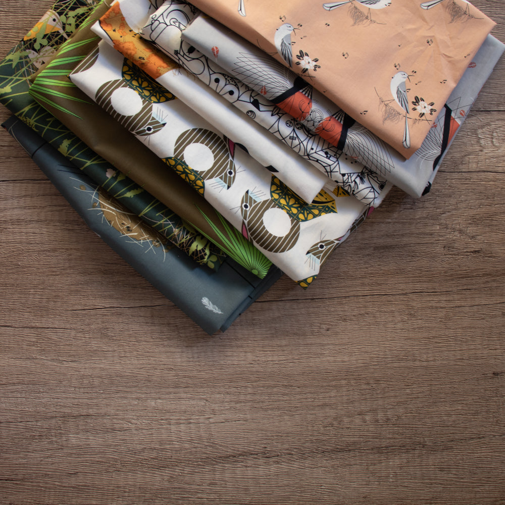 Best of Charley Harper Vol. 2 Fat Quarter Bundle, 10 Total