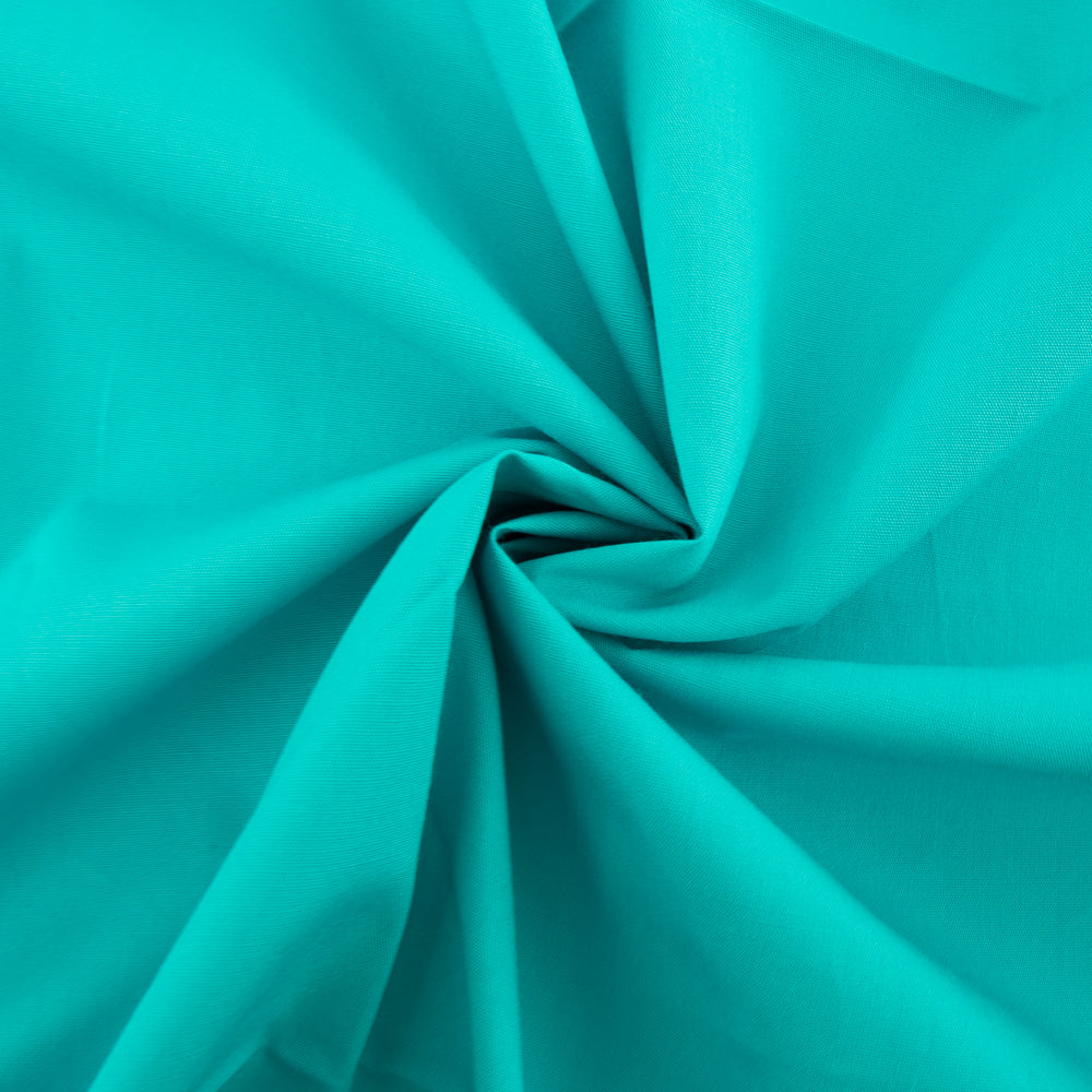 Peacock Solid Poplin