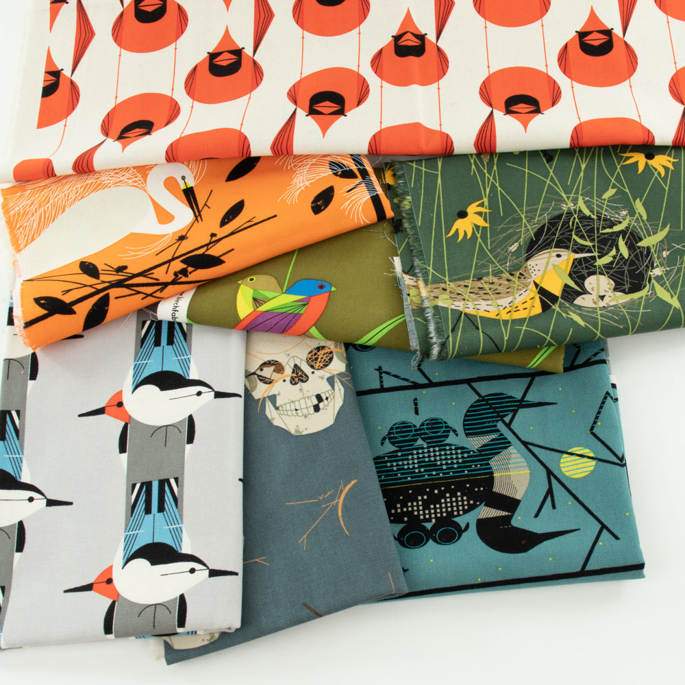Charley Harper Canvas 2020 Case Pack, 10 yd bolts