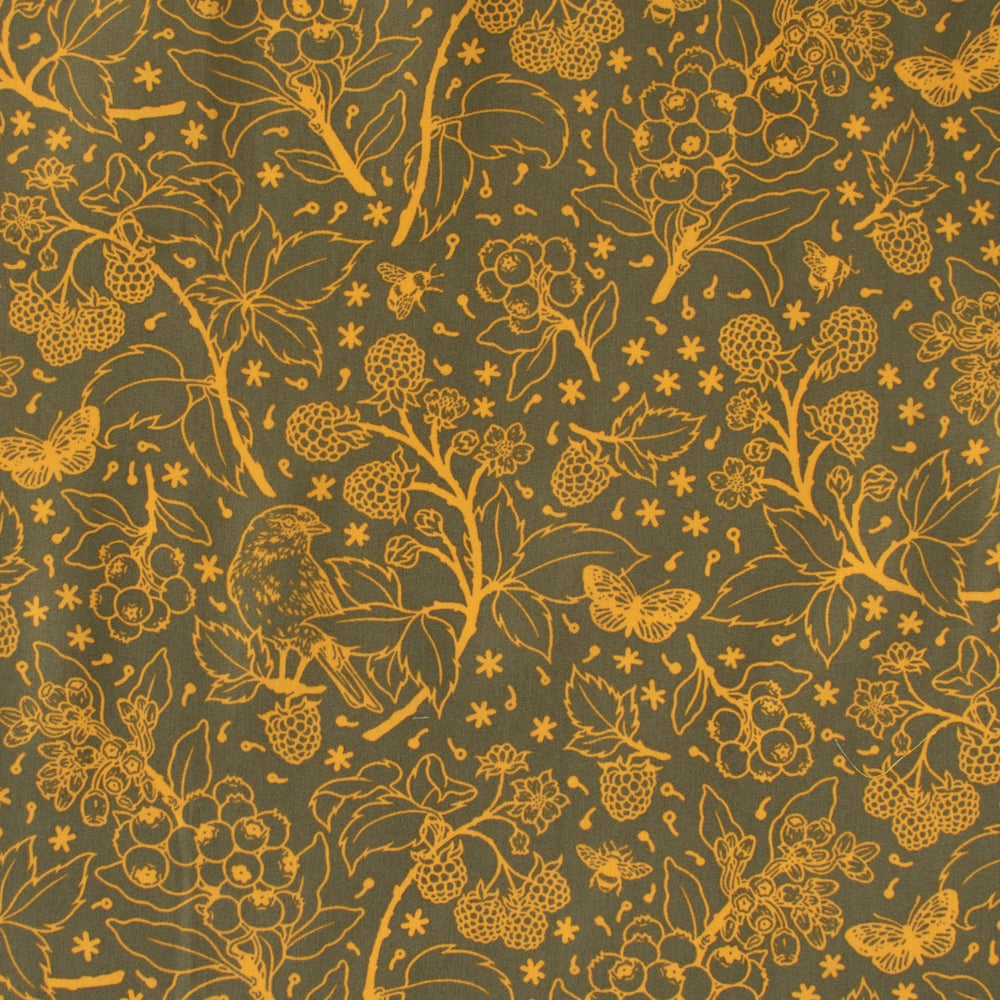 Wild Berries Tonal Midnight