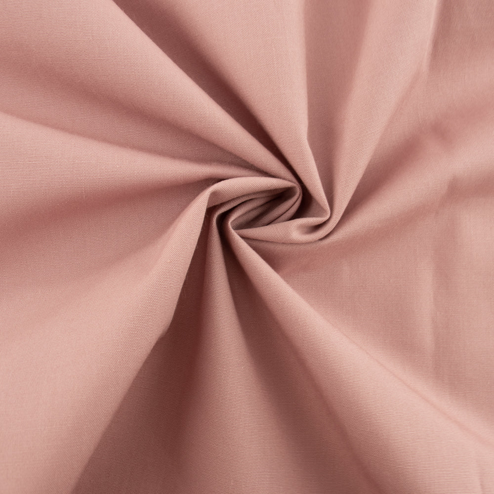 Woodrose Solid Poplin