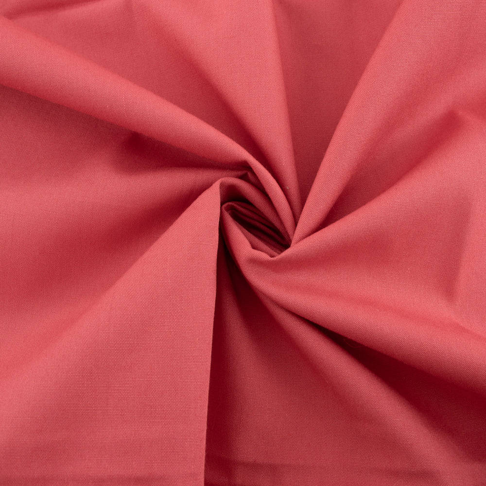 Holly Berry Solid Poplin