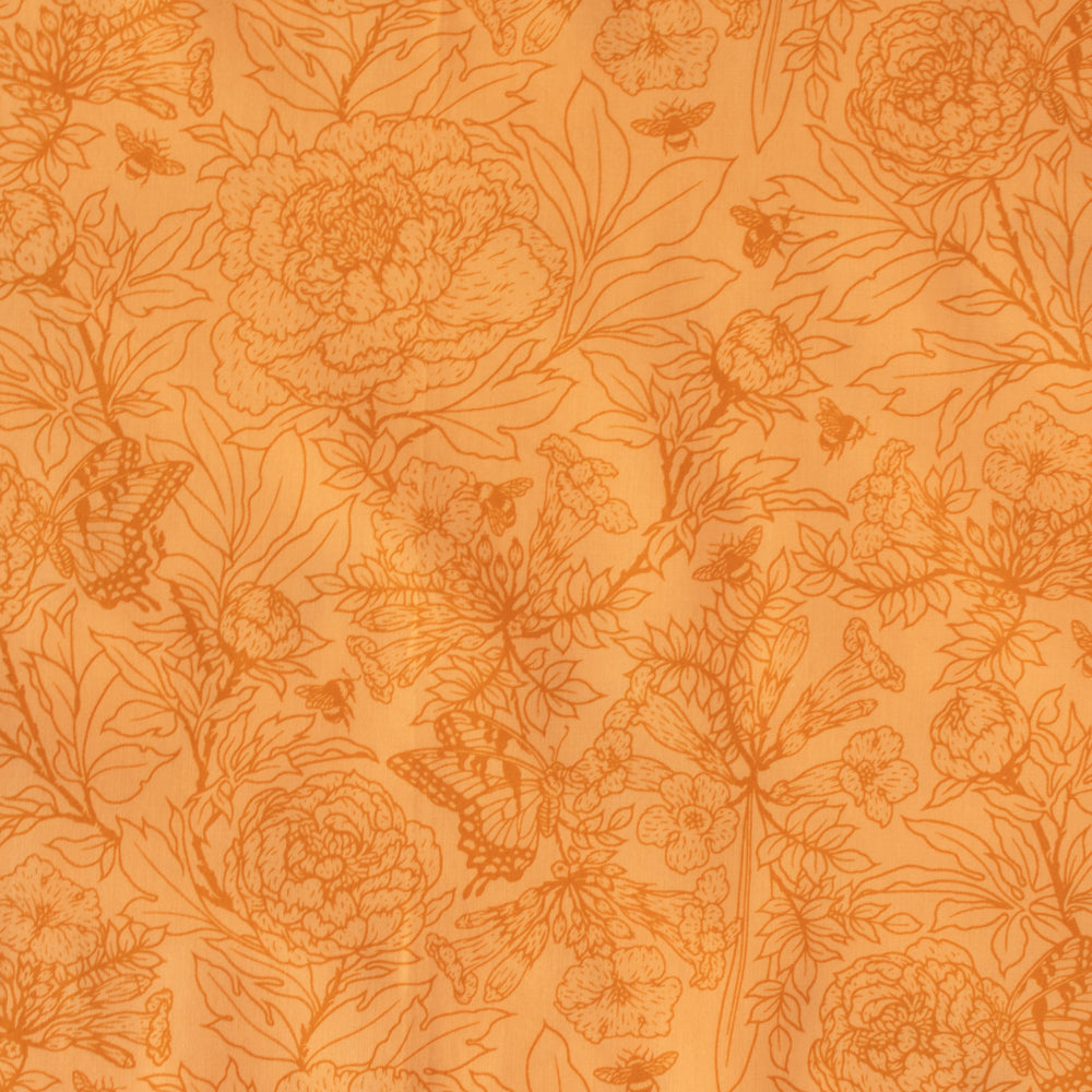 Peonies Tonal Peach