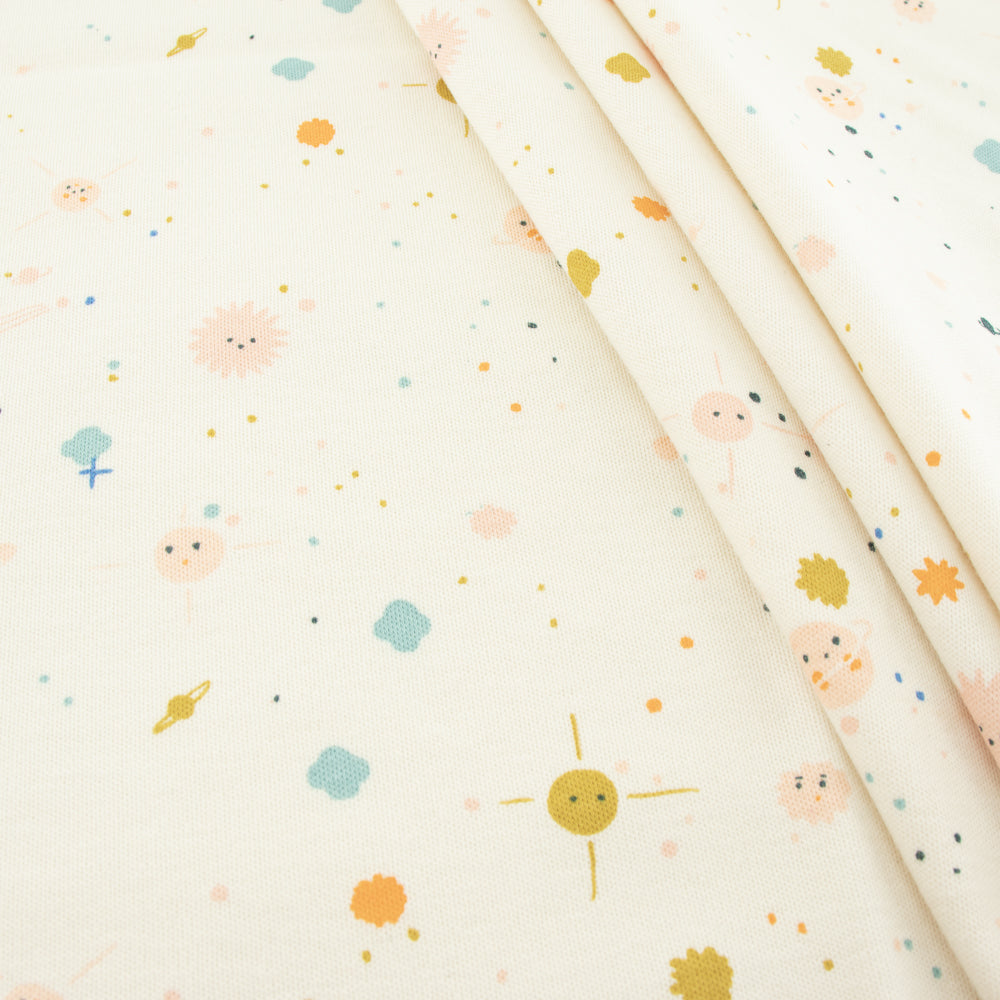 Planetary Cream Interlock Knit | FEB SHIPMENT SOLD OUT