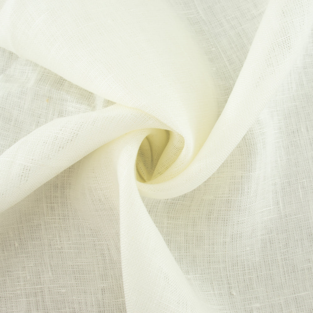 Cream Solid Linen